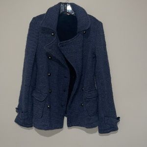 Free people navy coat